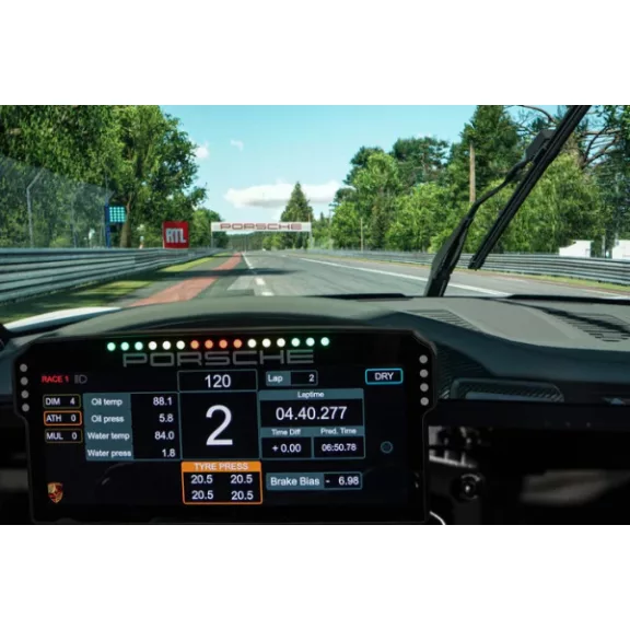 GRID Porsche 911 GT3 Cup Műszerfal