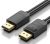 Vention Displayport, fekete, 3m, kábel