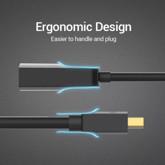 Vention ADAPTER mini DP -> HDMI/F 0.15M