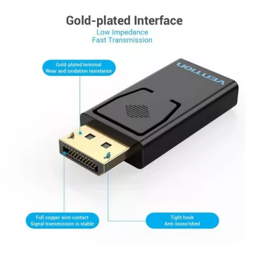 Vention DisplayPort/M ->HDMI/F, Vention