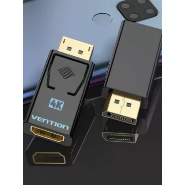 Vention DisplayPort/M -> HDMI/F, (4K,aranyozott), adapter