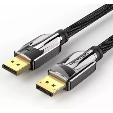   Vention Displayport/M -> Displayport/M (fekete), 3m,  kábel