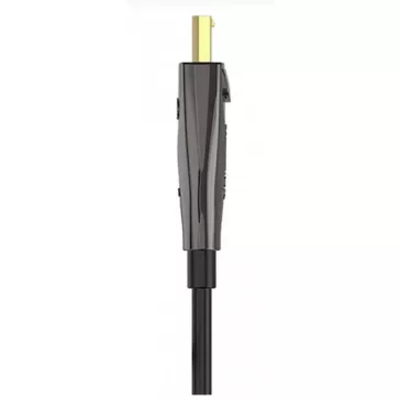   Vention Displayport/M -> Displayport/M (8K, optikai, fekete), 3m,  kábel