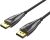 Vention Displayport/M -> Displayport/M (8K, optikai, fekete), 10m, kábel