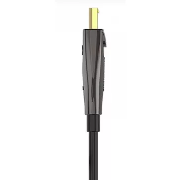   Vention Displayport/M -> Displayport/M  (8K, optikai, fekete), 10m, kábel