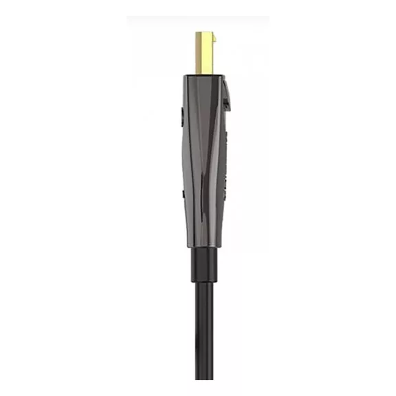 Vention Displayport/M -> Displayport/M  (8K, optikai, fekete), 10m, kábel