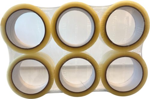 VALUE 48/66 (Hot-Melt, 60méter, Transzparens) ,ragasztószalag, (6db)