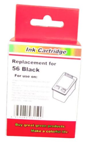 Utángyártott HP CC656AE Patron Color Show ink level  WHITE BOX No.901XL