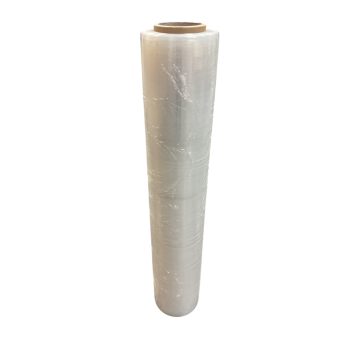   Kézi stretch fólia (Nyújtható, 17 mikron,Transzparens), 229m, 1,8kg fólia, 2,1 kg/tekercs