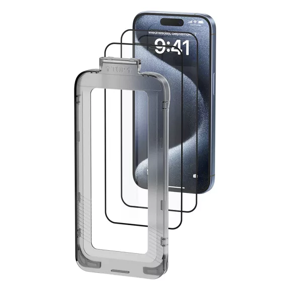 Vention iPhone 14 Pro  (HD edzett üveg, pormentesítővel), telefon kijelző védő üveg