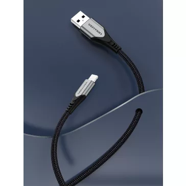 Vention USB-A -2.0 > Lightning, 0,5m, Vention