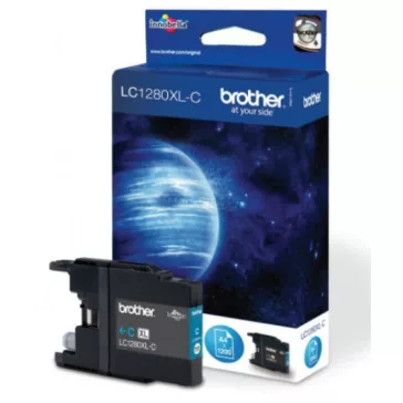   Brother LC1280XLC Tintapatron Cyan 13,3 ml 1.200 oldal kapacitás