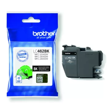   Brother LC462BK Tintapatron Black 12,5 ml 550 oldal kapacitás