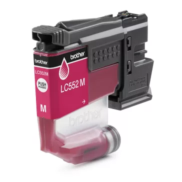  Brother LC552M Tintapatron Magenta 7,2 ml 550 oldal kapacitás