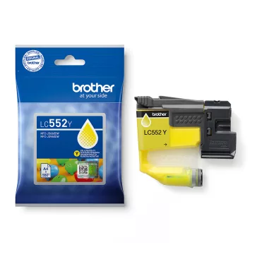   Brother LC552Y Tintapatron Yellow 7,2 ml 550 oldal kapacitás