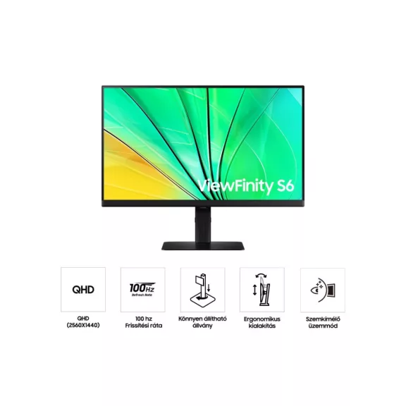 SAMSUNG 24 LS24D600EAUXEN QHD IPS 16:9 5ms GTG monitor