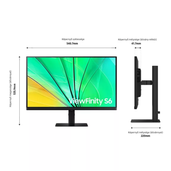 SAMSUNG 24 LS24D600EAUXEN QHD IPS 16:9 5ms GTG monitor