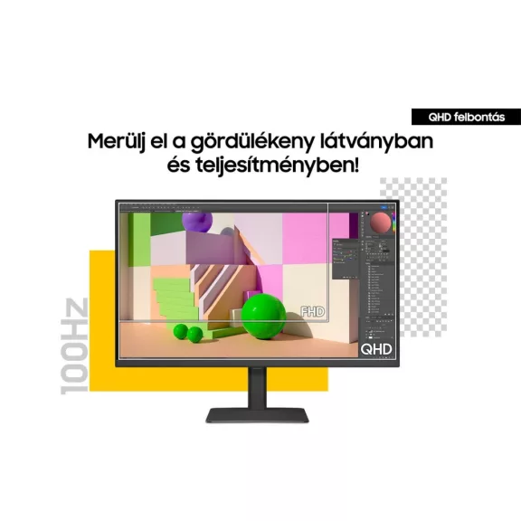 SAMSUNG 24 LS24D600EAUXEN QHD IPS 16:9 5ms GTG monitor