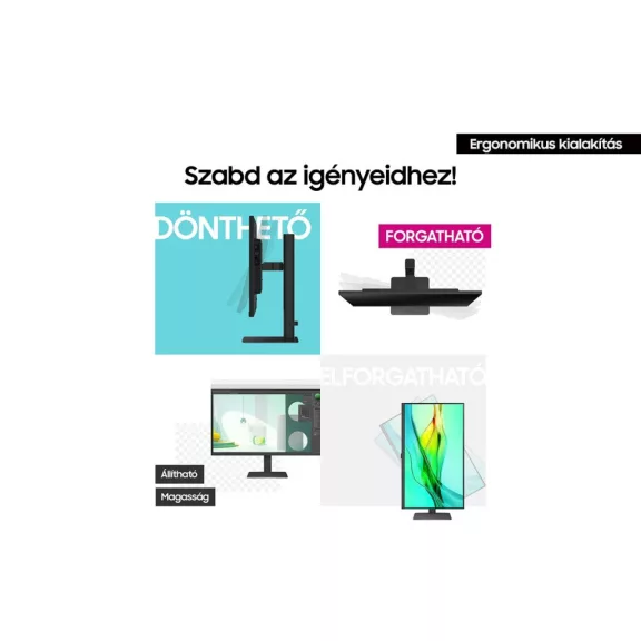 SAMSUNG 24 LS24D600EAUXEN QHD IPS 16:9 5ms GTG monitor