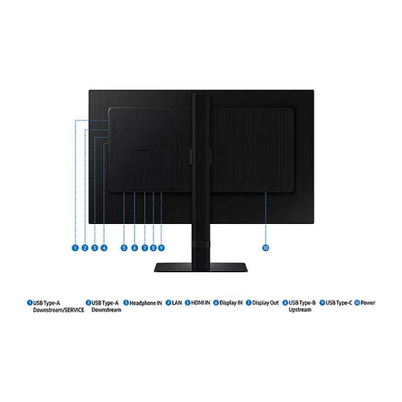SAMSUNG 24 LS24D600UAUXEN QHD IPS 16:9 5ms GTG monitor