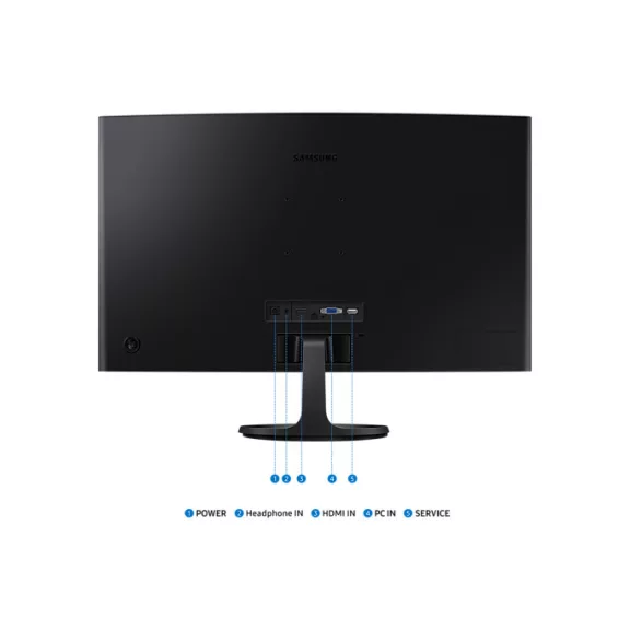 SAMSUNG 27 LS27D360GAUXEN FHD VA 16:9 4ms ívelt monitor