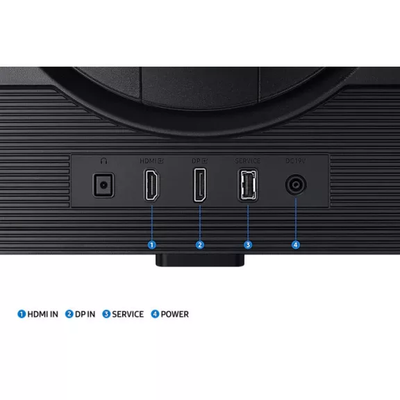 SAMSUNG 27" LS27DG500EUXEN  QHD IPS 16:9 1 gamer monitor