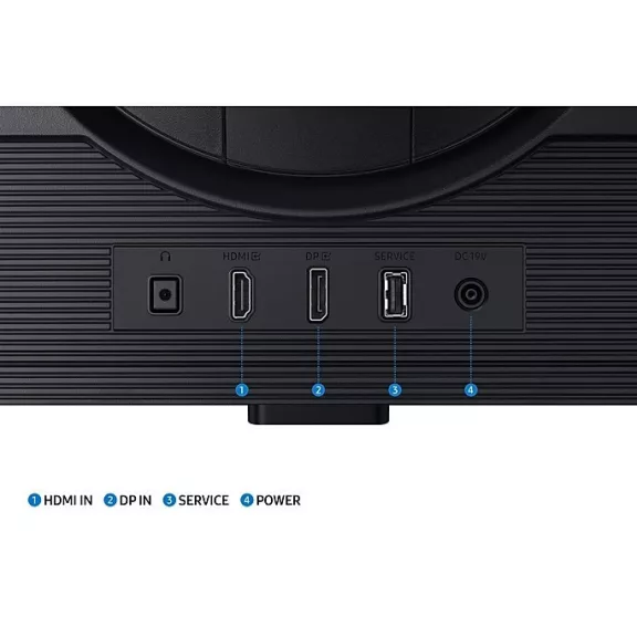 SAMSUNG 27" LS27DG502EUXEN QHD IPS 16:9 1ms gamer monitor