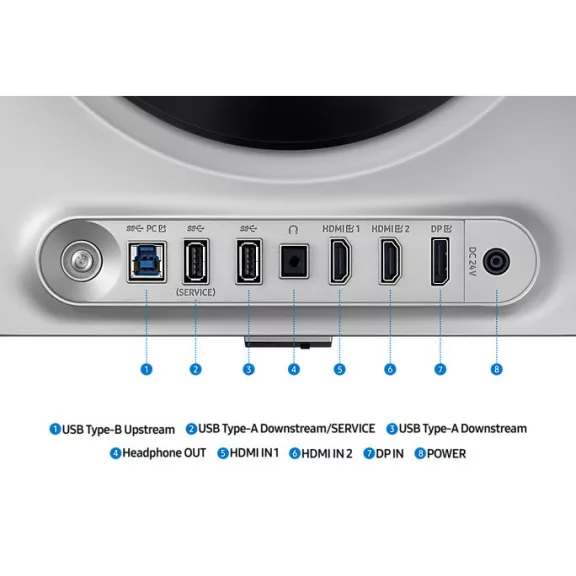 SAMSUNG 27 LS27DG610SUXEN QHD OLED 16:9 0.03ms GTG monitor