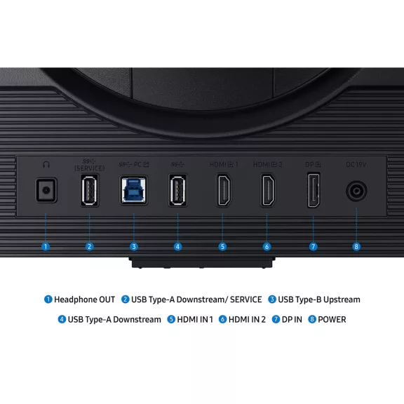 SAMSUNG 27 LS27FG702EUXEN QHD IPS 16:9 1ms GTG monitor