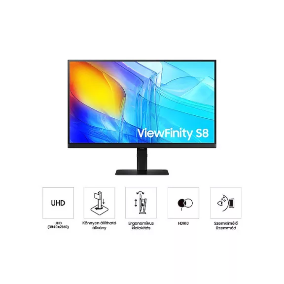 SAMSUNG 32 LS32D800EAUXEN UHD VA 16:9 5ms GTG monitor
