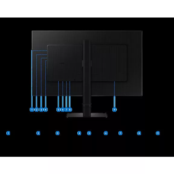 SAMSUNG 32 LS32D800UAUXEN UHD VA 16:9 5ms monitor