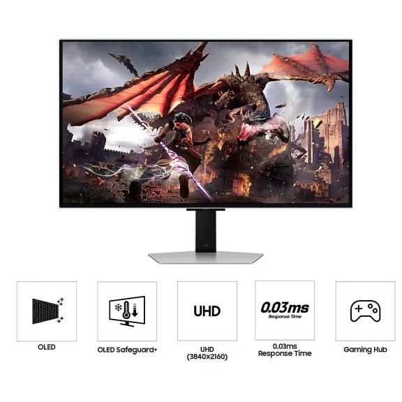 SAMSUNG 32 LS32DG802SUXDU UHD QD-OLED 16:9 0.03msGTG monitor
