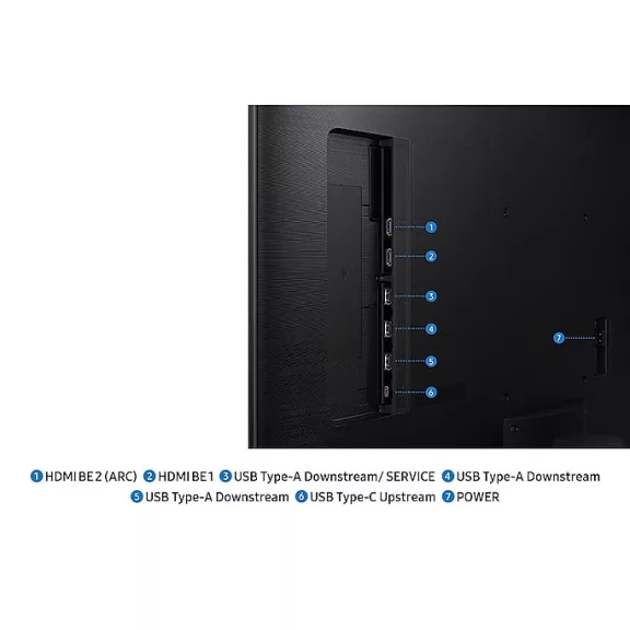 SAMSUNG 43 LS43FM700UUXDU UHD VA 16:9 4ms monitor SMART