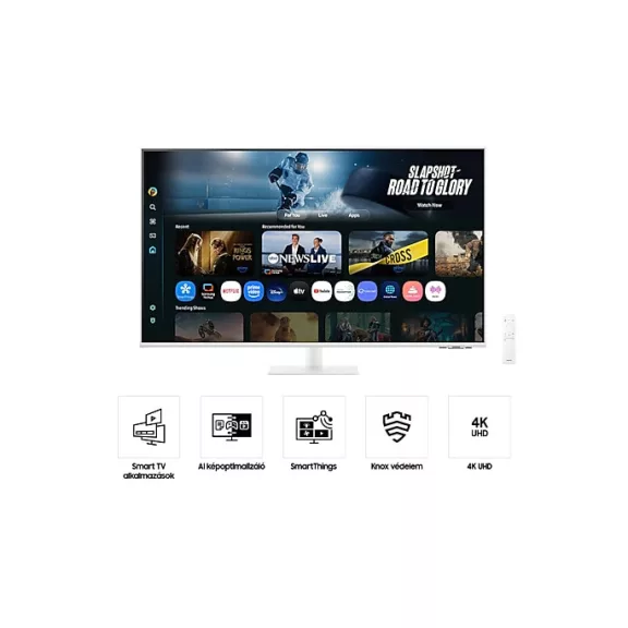 SAMSUNG 43 LS43FM701UUXDU UHD VA 16:9 4ms monitor