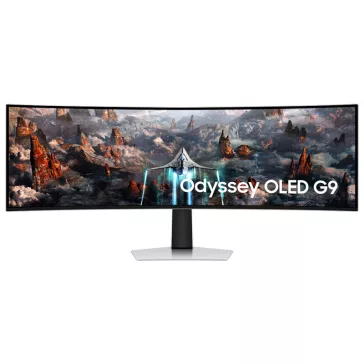   SAMSUNG 49" LS49CG934SUXEN Odyssey G9 G93SC DQHD OLED 32:9 0,03ms ívelt gamer ultrawilde monitor