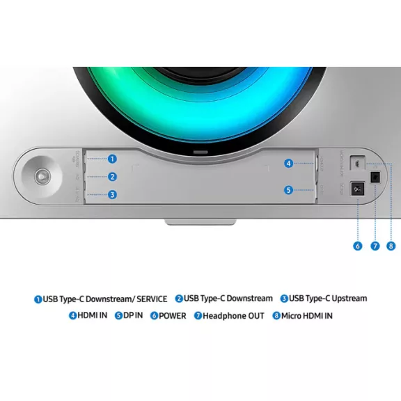 SAMSUNG 49" LS49DG934SUXEN DQHD OLED 32:9 0,03ms monitor