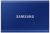 SAMSUNG SSD Külső, 1TB, T7, Indigó Kék, USB 3.2