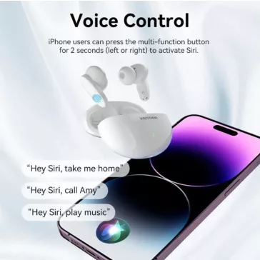   Vention SPORT (TWS,USB-C AAC/SBX Stereo, Mic Wifi headset, kék), fülhallgató