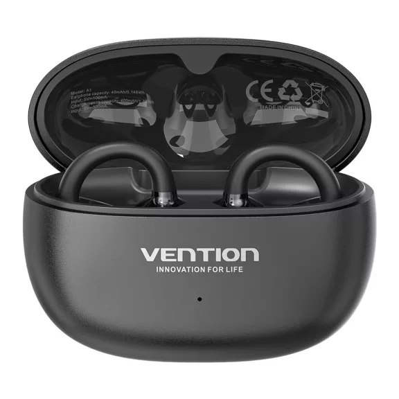 Vention ECHO CLIP A1 Open Ear (clips, fekete), fülhallgató