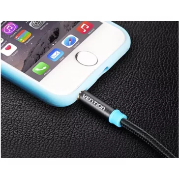   Vention 3.5mm jack/M ->  3.5mm jack/M,  (audio,szövet), 3m, kábel