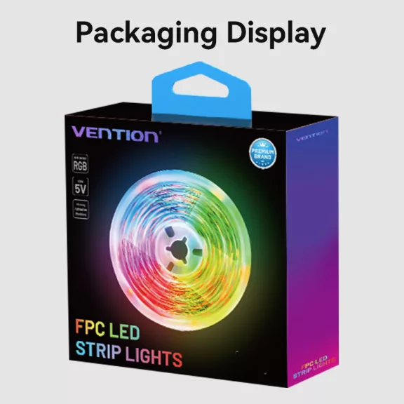 Vention RGB,(távirányítós), 2m, LED szalag