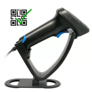 POLPOS PS-100 2D vonalkódolvasó állvánnyal (vezetékes)