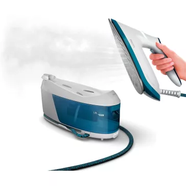   PHILIPS PerfectCare 6000 Series gőzállomás, 2400 W, max. 6,5 bar, 1,8 l levehető víztartály, akár 500 g gőzlövet