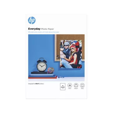 HP A/4 fényes Fotópapír 25lap 200g (Eredeti)