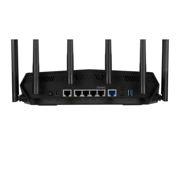 ASUS TUF-AX6000 Wireless Router Dual Band AX6000 1xWAN(2.5Gbps) + 1xLAN(2.5Gbps) + 4xLAN(1000Mbps) + 1xUSB