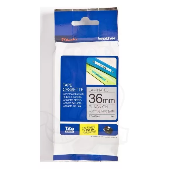 Brother TZe-M961 36 mm széles 8 m hosszú szalagkazetta