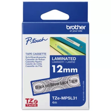 Brother TZe-MPSL31 12 mm széles 4 m hosszú szalagkazetta