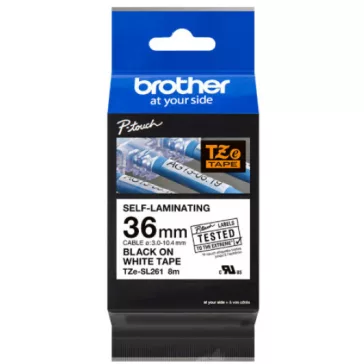 Brother TZE-SL261 36mm széles, 8m hosszú szalagkazetta