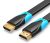 Vention HDMI, (lapos, fekete) , 1m, kábel