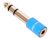 Vention 6.5mm jack/M -> 3.5mm/F, (audio,kék), adapter
